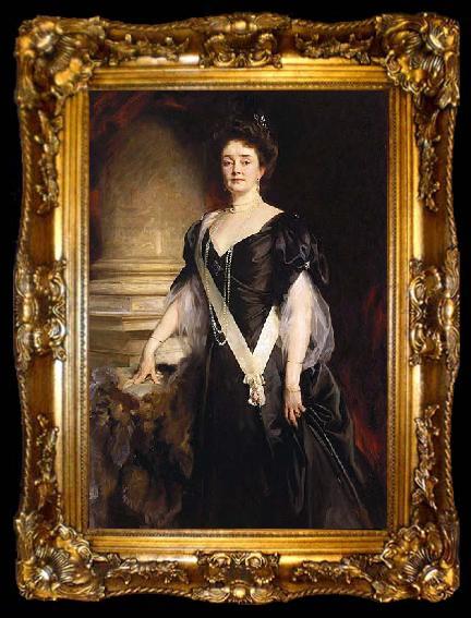 framed  John Singer Sargent H.R.H. the Duchess of Connaught and Strathearn., ta009-2